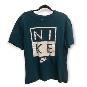 Men’s Turquoise XL Nike Logo T-Shirt